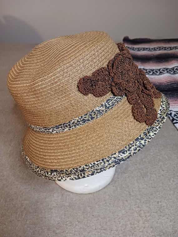 Vintage Inspired "Straw" Hat Gem