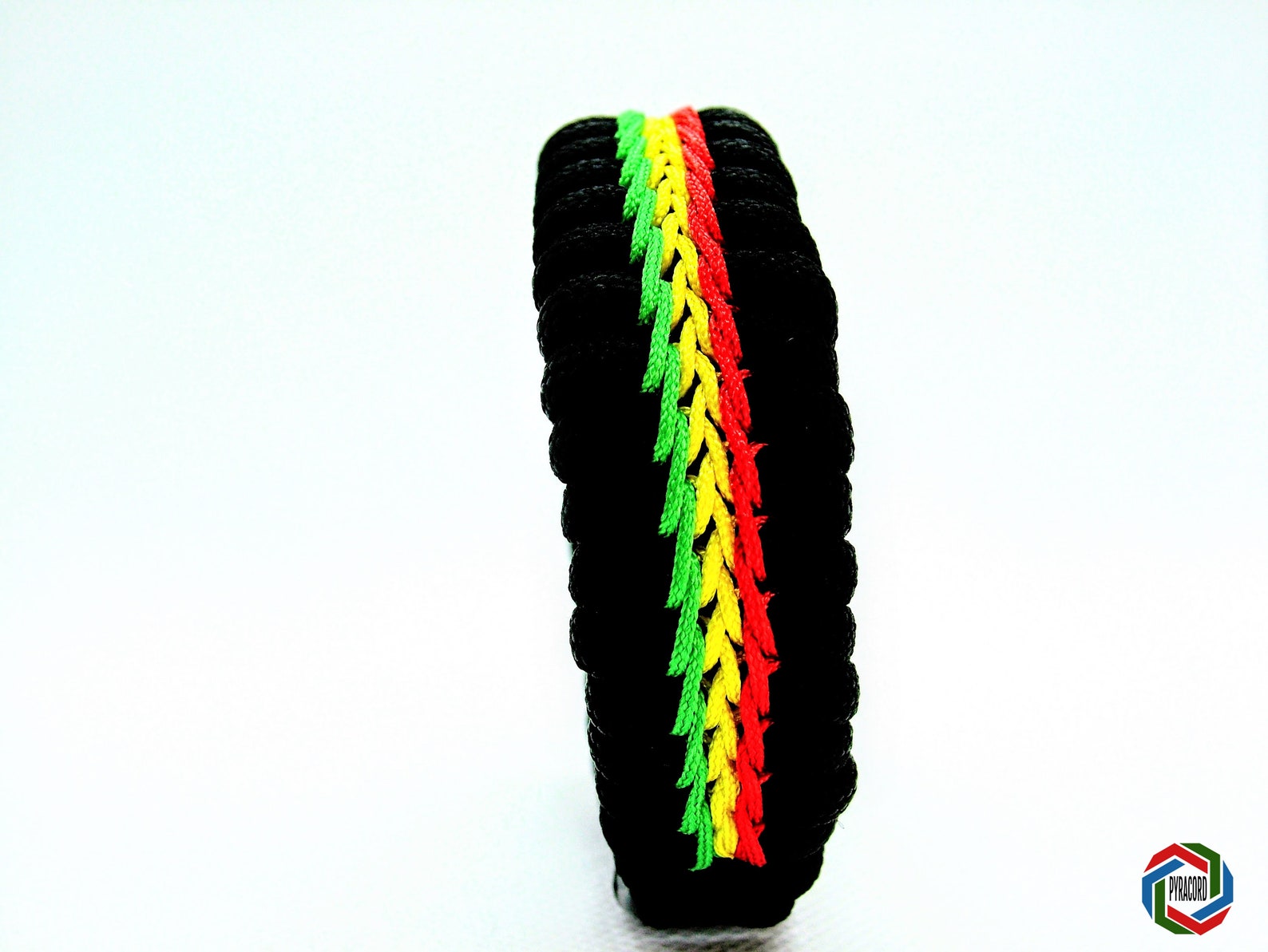 Handmade Rasta Bracelet STITCHED Paracord Bracelet Rastafarian Etsy