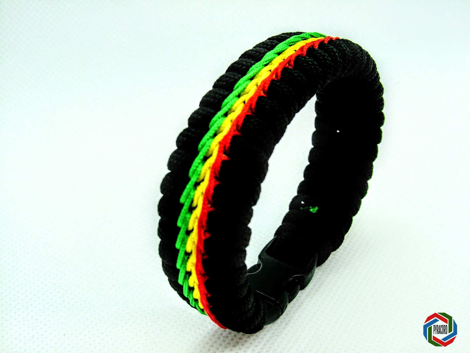Handmade Rasta Bracelet STITCHED Paracord Bracelet Rastafarian Etsy