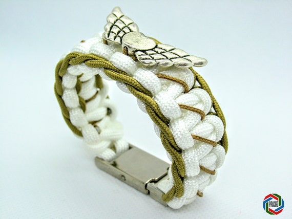 Bracciale Macramè Con Cuore Argento Fatto A Mano: Regolabile, Portafortuna, Con Confezione Regalo, Marrone