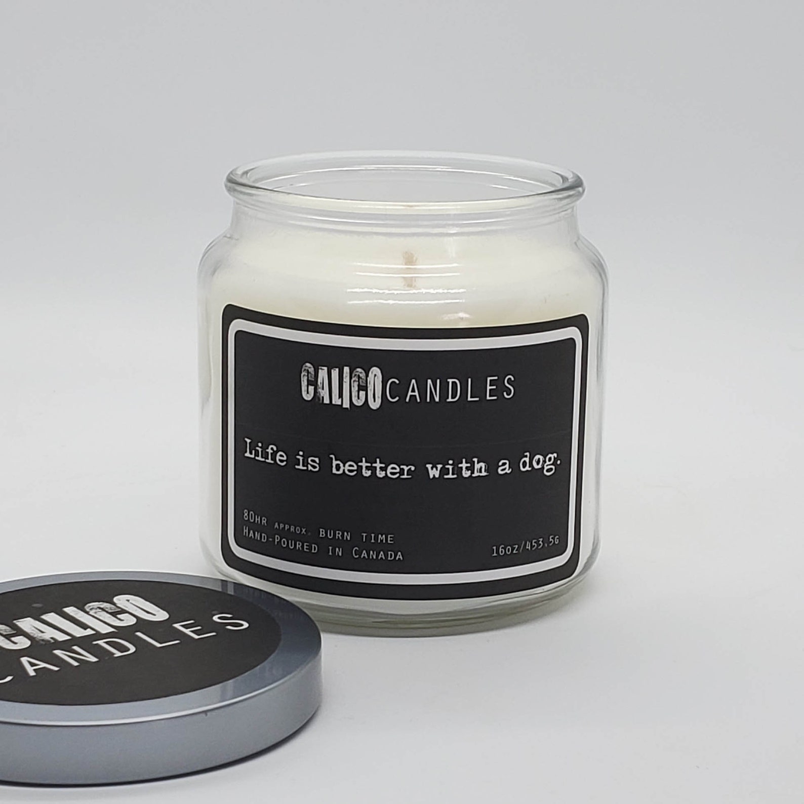 Life is Better With a Dog Scented Candle Gift for Friend Etsy