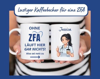 Gift for passing dental assistant training with name, personalized mug for dental assistants, gift idea for passing the dental assistant exam