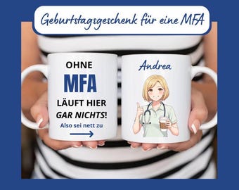 Medical Assistant Gift for Birthday, Personalized Mug for Medical Assistants, Funny Medical Assistant Mug with Name, Medical Assistant Gift Idea for Doctor's Office