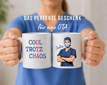 Gift idea for an OTA, personalized coffee mug for an OTA, OTA graduation mug, funny mug for operating room staff