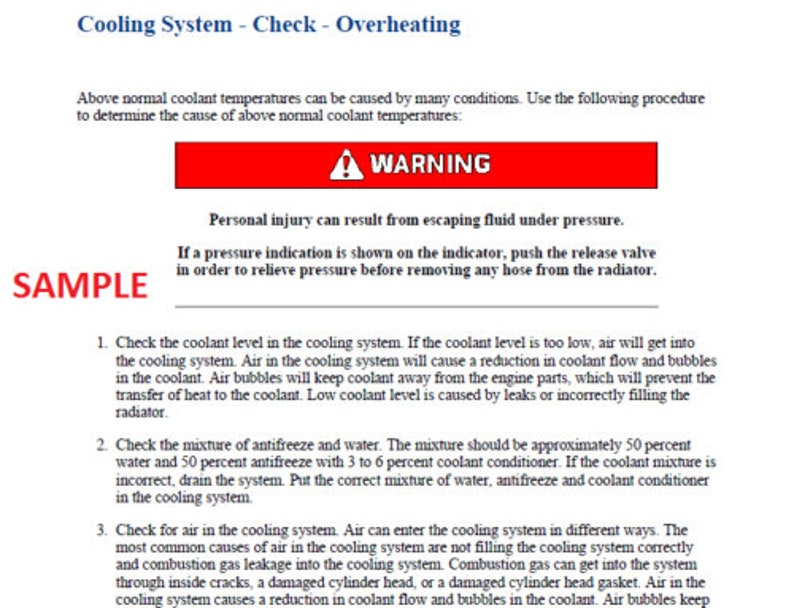 Caterpillar CAT C12 Marine Engine Service Repair Manual in PDF Etsy