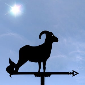 Ram Metal Weathervane, Weather Vane, home roof decor, sheep, mutton