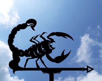 Scorpion Metal Weathervane, Weather Vane, home roof decor