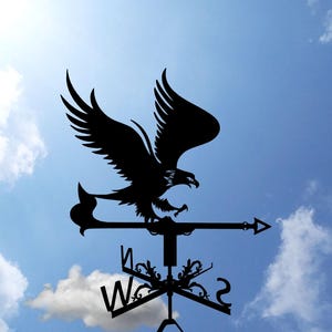 Eagle, Aquila Metal Weathervane, Weather Vane, home roof decor