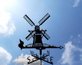 Mlyn Metal Weathervane, mill Weather Vane, home roof decor