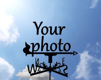 Customized metal roof Weathervane, Weather vane from your picture