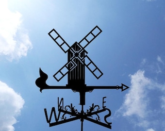 Mlyn Metal Weathervane, mill Weather Vane, home roof decor