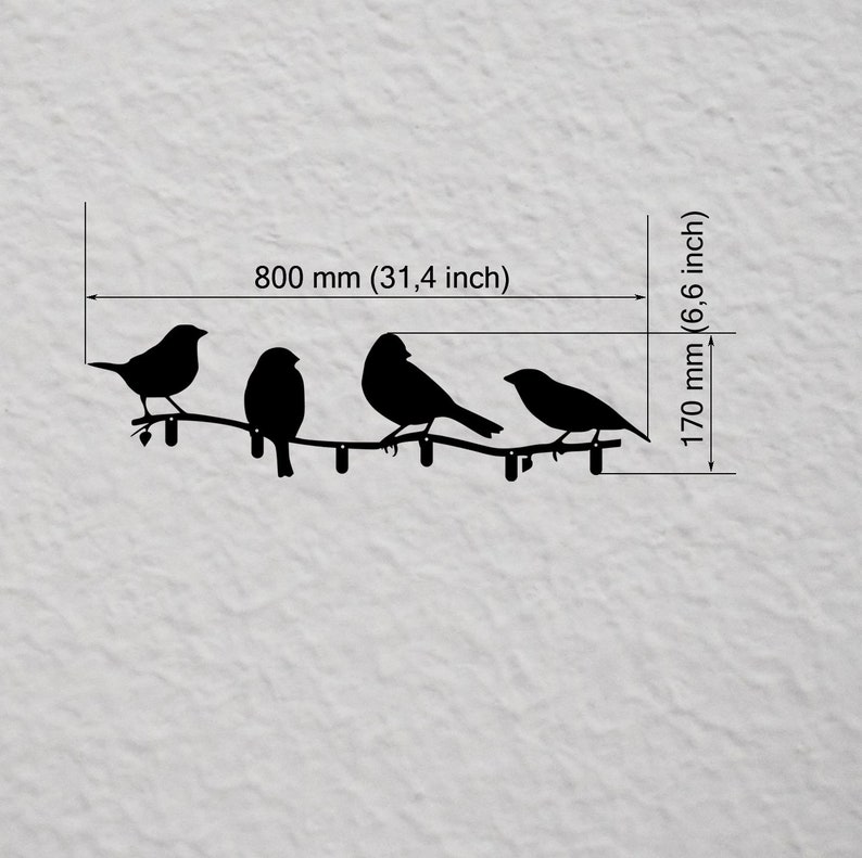 Metal Wall Hanger for Clothes tree Branch With Etsy