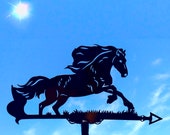 Horse, Mustang Metal Weathervane, Weather Vane, Metal Decor