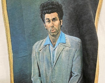 Seinfeld THE KRAMER Made In USA DELTAタグ 1997 SEINFELD The Kramer Vintage All U Activewear T-Shirt
