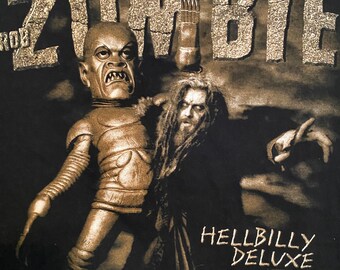 Vintage Deadstock 1998 White Zombie Rob Zombie Hellbilly Deluxe