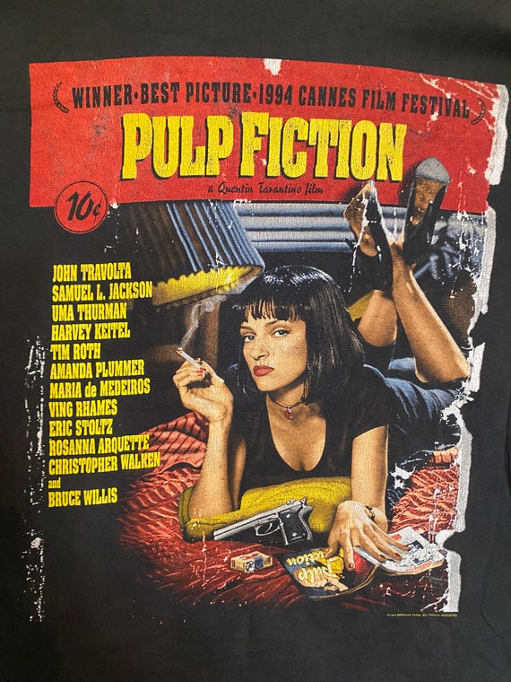 Vintage Original Winterland Pulp Fiction Single Stitch T Shirt - Etsy