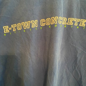 Vintage mid 1998 NJHC NYHC E Town Concrete All City Apparel Time 2 Shine long sleeve T Shirt