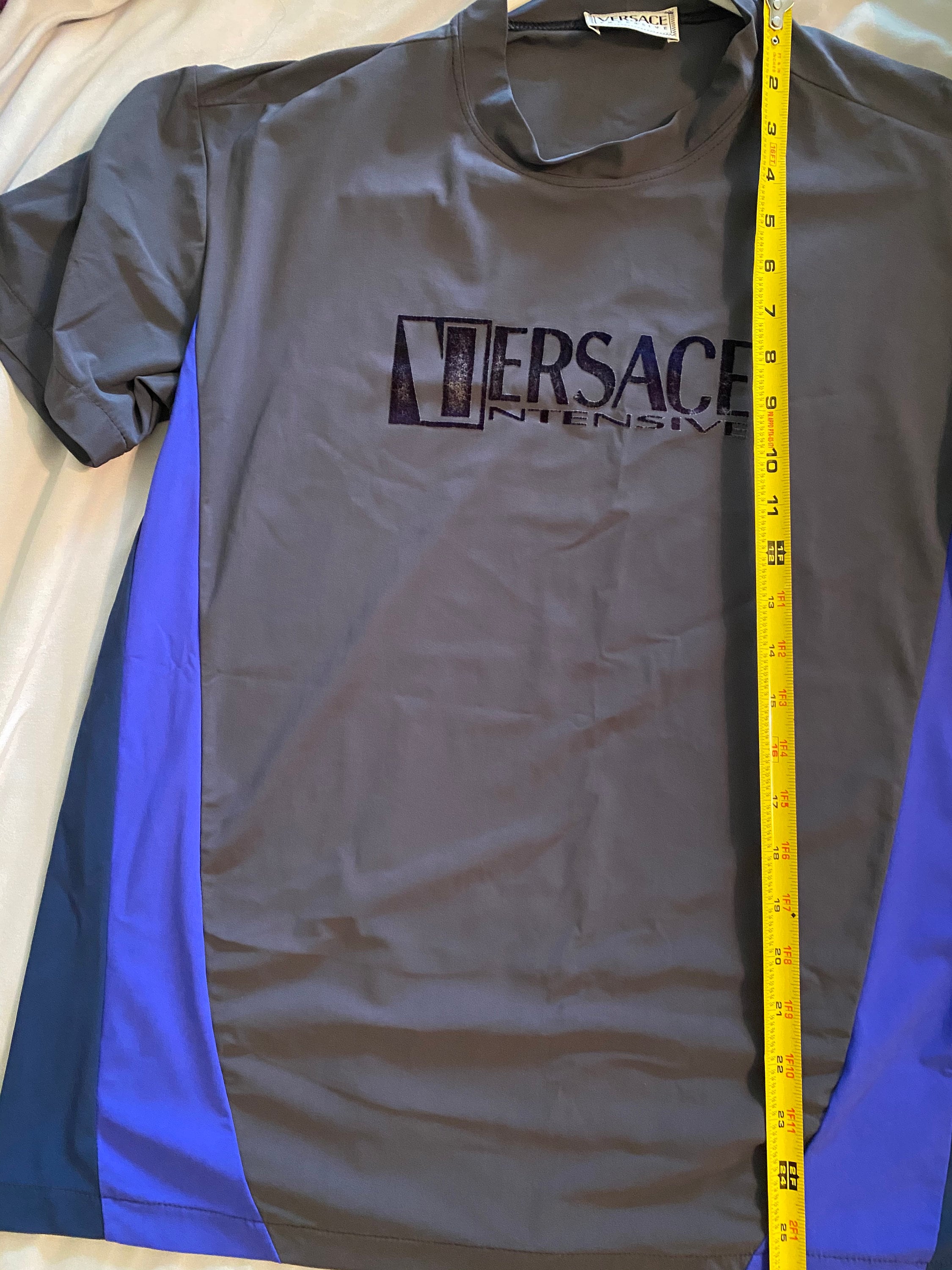Vintage Versace Intensive Late 1990s Poolside Shirt - Etsy