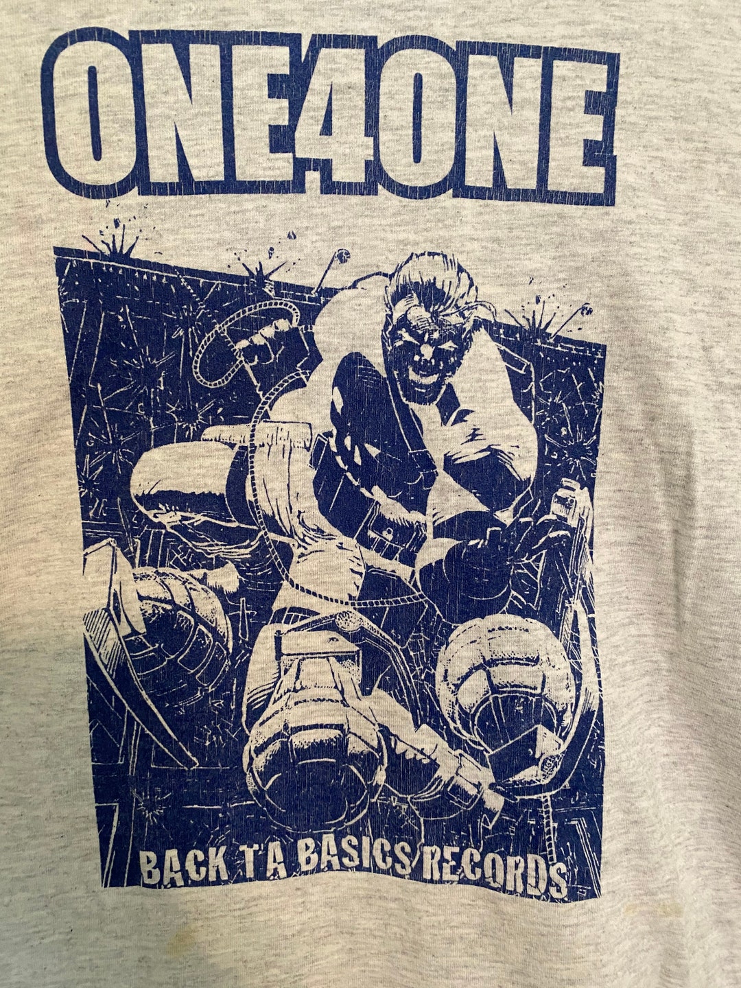 Vintage One4one One 4 One in Search of Back Ta Basics Records NJHC