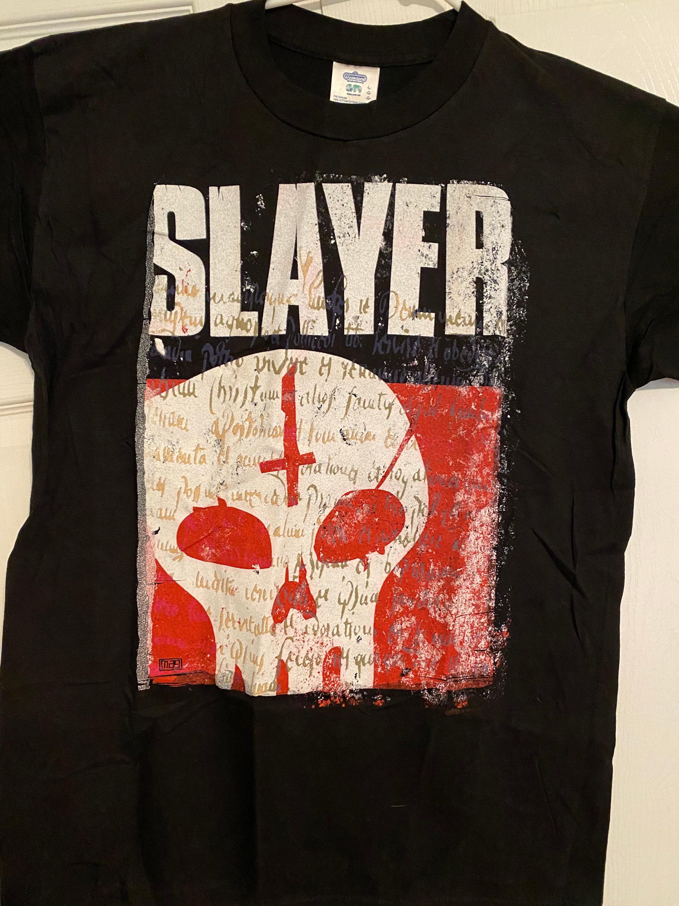 Deadstock Vintage 1996 Slayer Undisputed Attitude Winterland Deadstock Vintage 1996 Slayer Undisputed Attitude Winterland