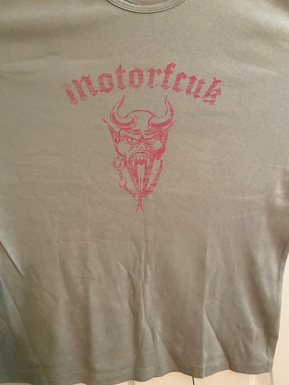 Vintage Motorfcuk FCUK Motörhead t shirt from 2000