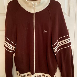 Vintage Christian Dior Monsieur zip up track jacket