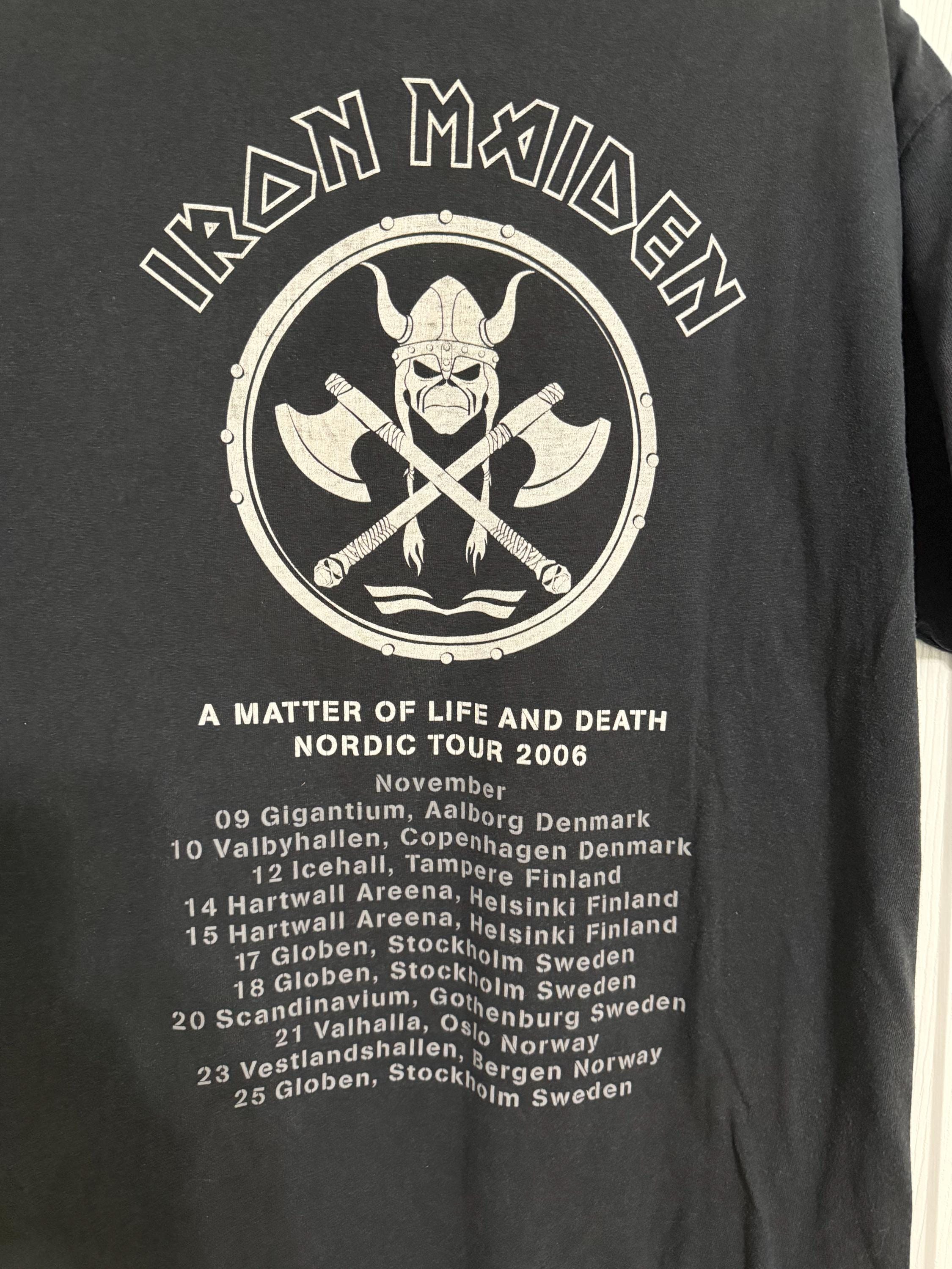 Vintage Iron Maiden 2006 Nordic Viking T Shirt - Etsy