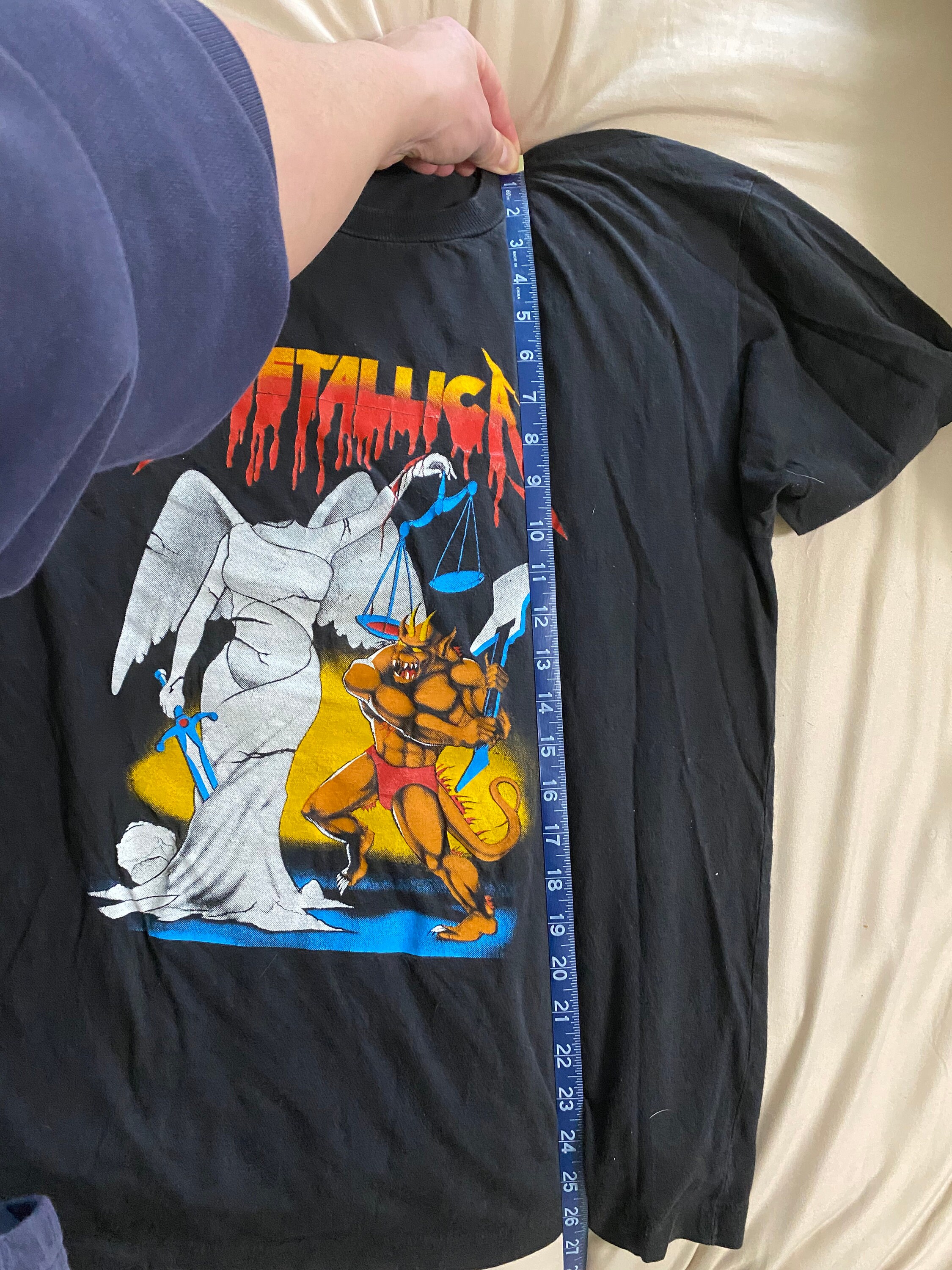 Vintage Metallica 1980s Imported Andjustice for All T Shirt - Etsy