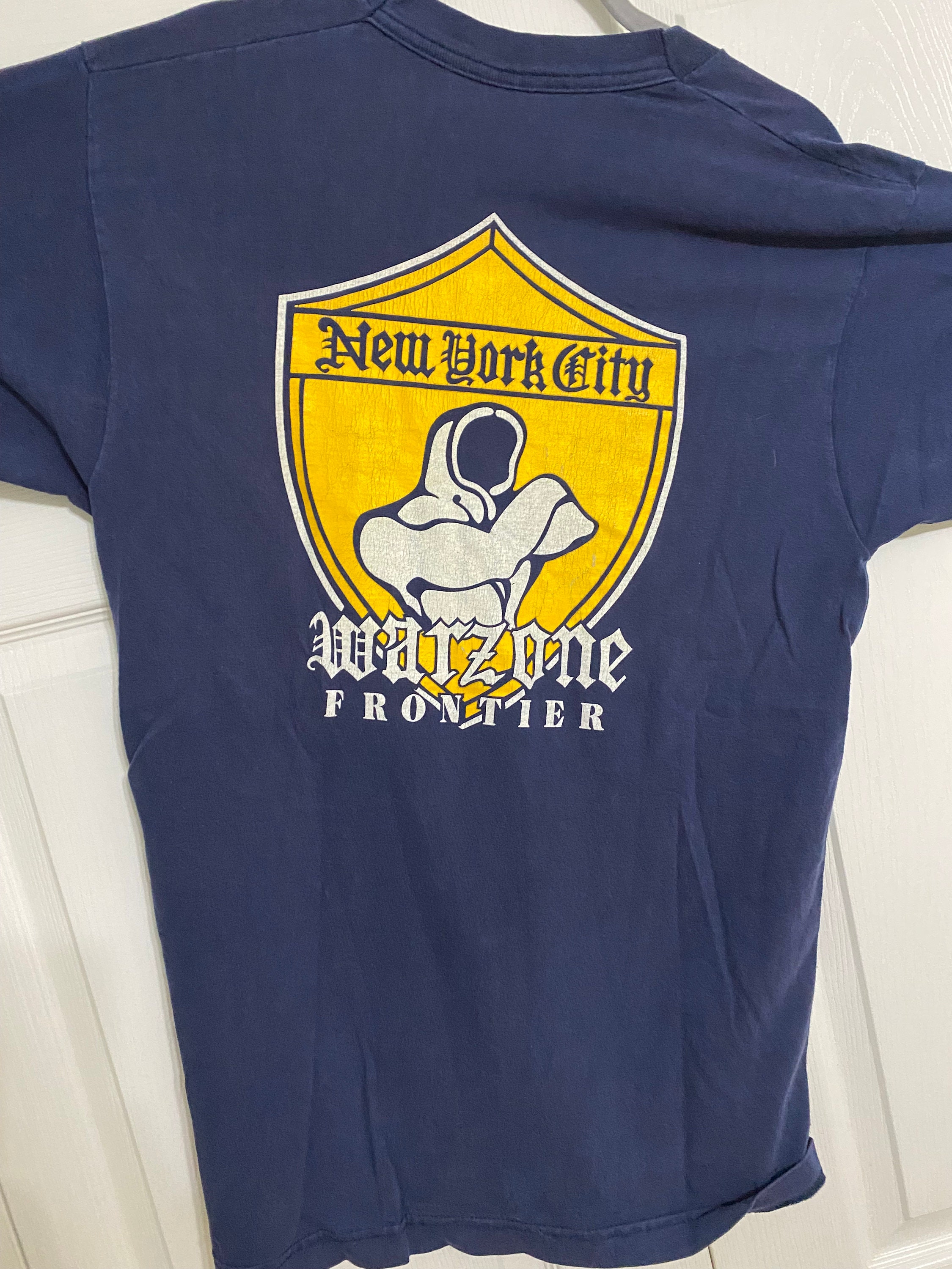 Vintage 1996 Warzone Frontier Victory Records USHC Approved 