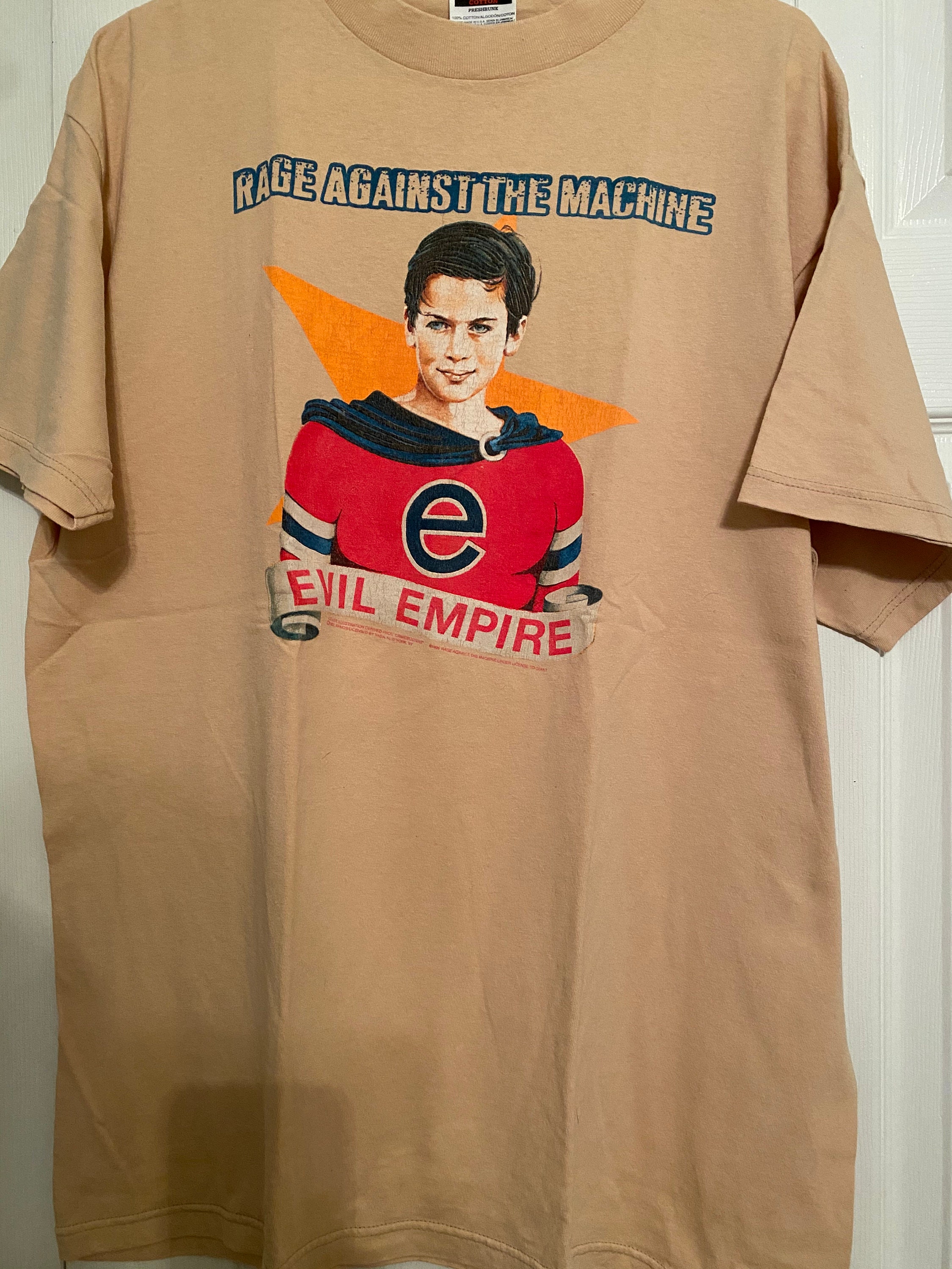 Vintage original Rage Against the Machine Evil Empire XL t - Etsy 日本