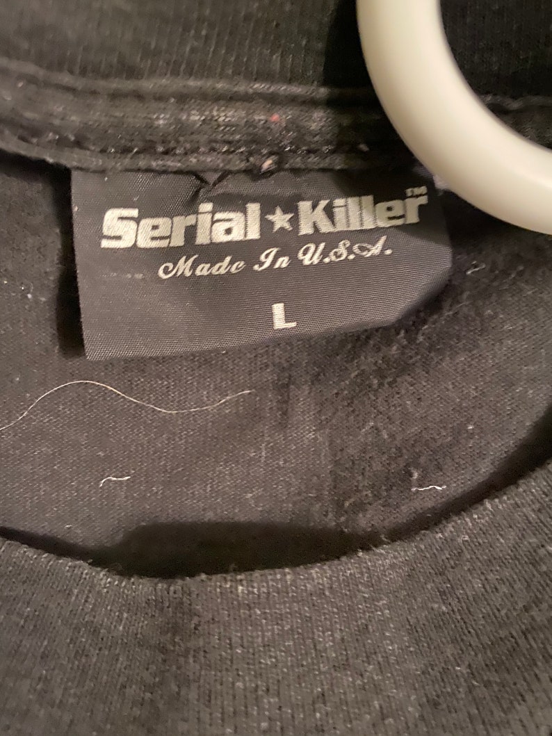 Vintage Serial Killer Brand The Shining Jack Torrance Redrum t shirt mid 1990s image 3