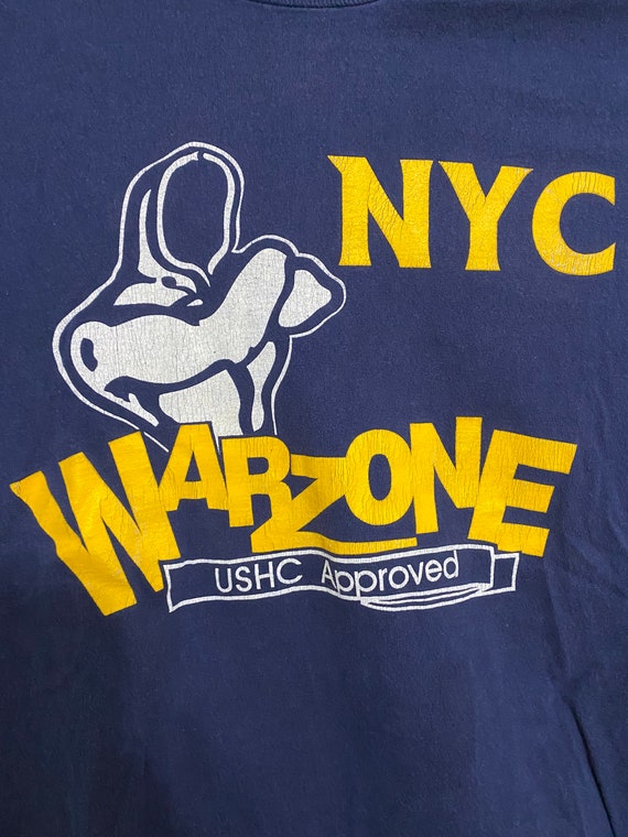 Vintage 1996 Warzone Frontier Victory Records USHC