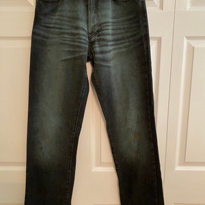 Vintage Versace Jeans Couture blue jeans mid 1990s