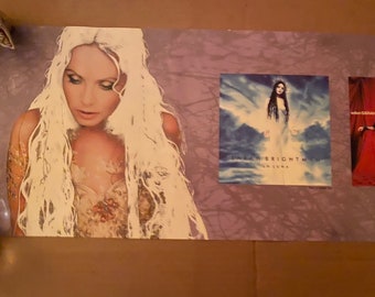 Vintage Sarah Brightman Classics November 20, 2001, La Luna, Eden, Time to Say Goodbye promo poster