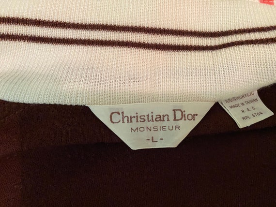 Vintage Christian Dior Monsieur zip up track jack… - image 6