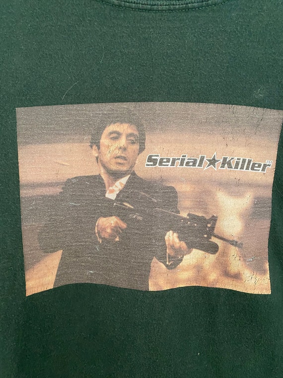 Vintage Serial Killer Scarface Tony Montana T Shir