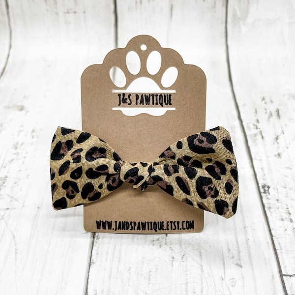 Leopard Bow, Leopard Hair Bow, Cheetah Bow, Cheetah Hair Bow, Dog Hair Bow Clip, Dog Hair Bow, Dog Bow, Girl Dog Bow, Toddler Bow, Girl Bow