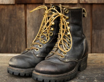 red wing 218 logger boots for sale