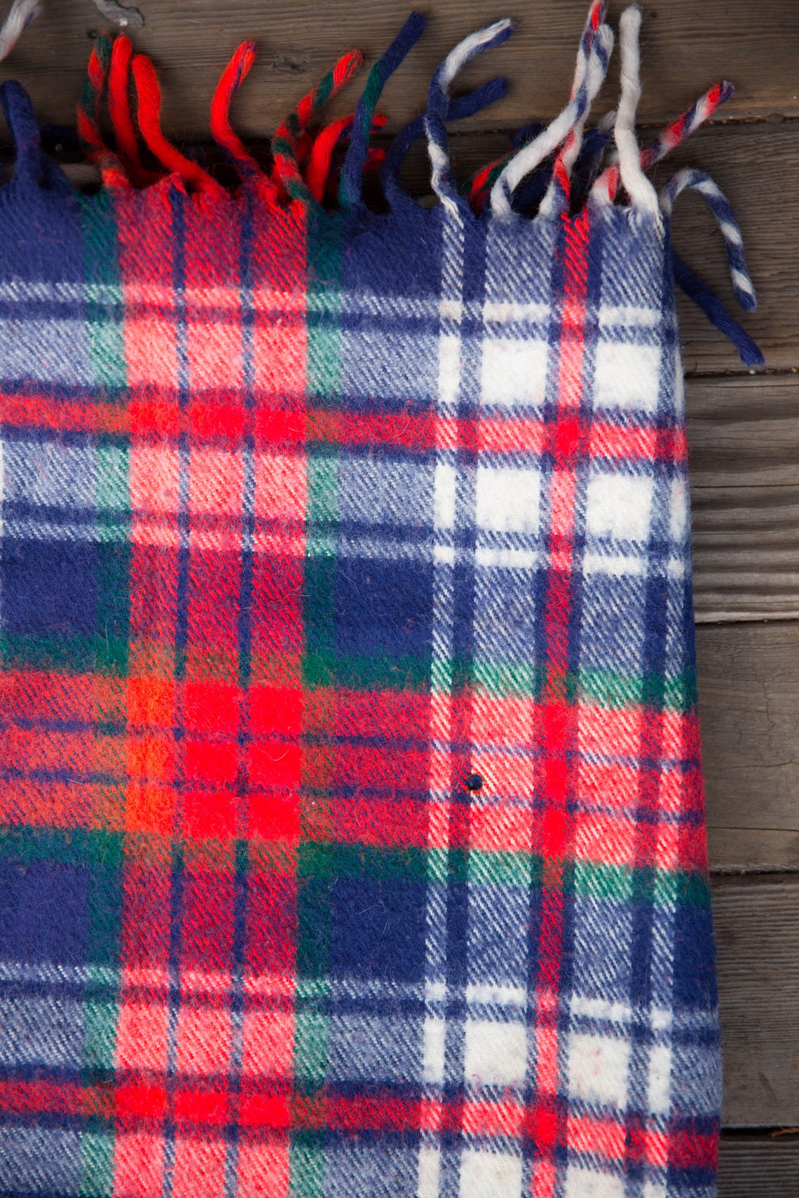 Vintage Troy Leisure Blanket Troy Mills New Hampshire Made in Etsy