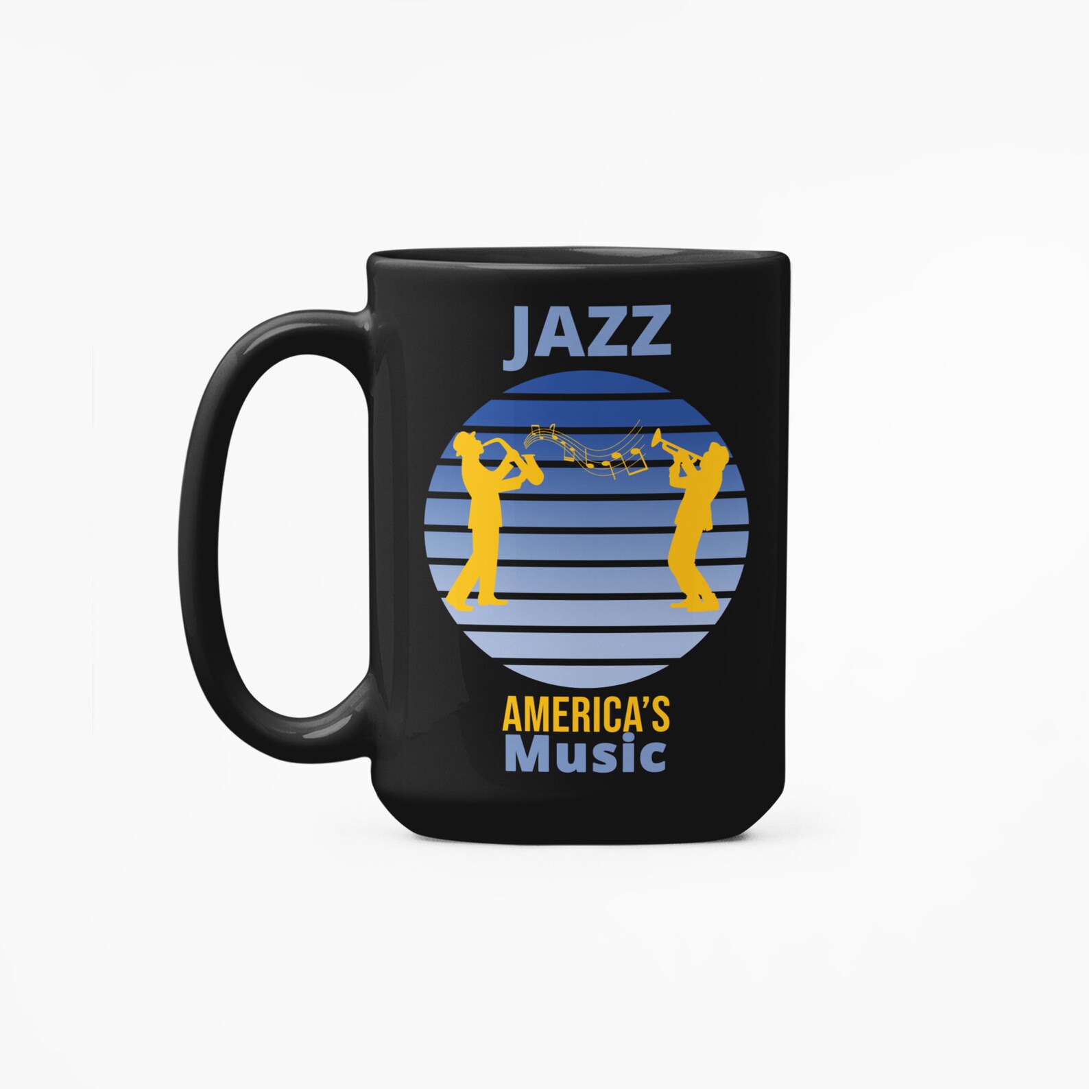 Jazz Mug Jazz America's Music Jazz Coffee Mug Gift Etsy