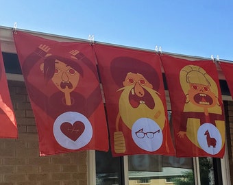 Gravity Falls Inspired weirdmageddon banners - Ships in One Week