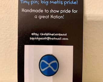 Winziger Métis Symbol Pin