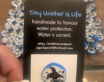 Kleines Wasser ist Leben -pin