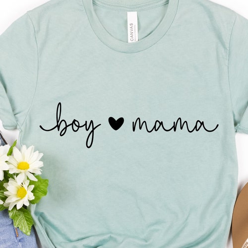 Boy Mom SVG Etsy