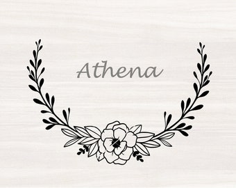 Download Half Wreath Svg Etsy