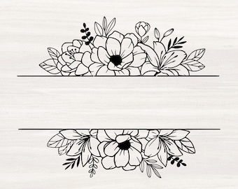 Free Free 145 Flower Border Svg SVG PNG EPS DXF File