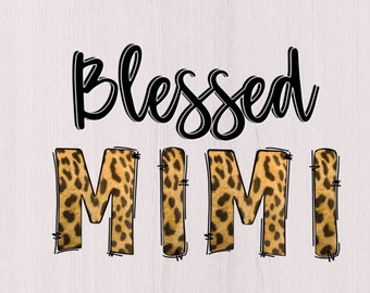 Blessed mimi png, Mimi png, leopard mimi png, blessed Mimi sublimation, digital download, Commercial use