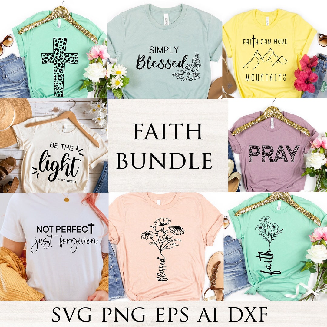 FAITH Svg Bundle Christian Svg Bundle Religious Svg - Etsy Canada