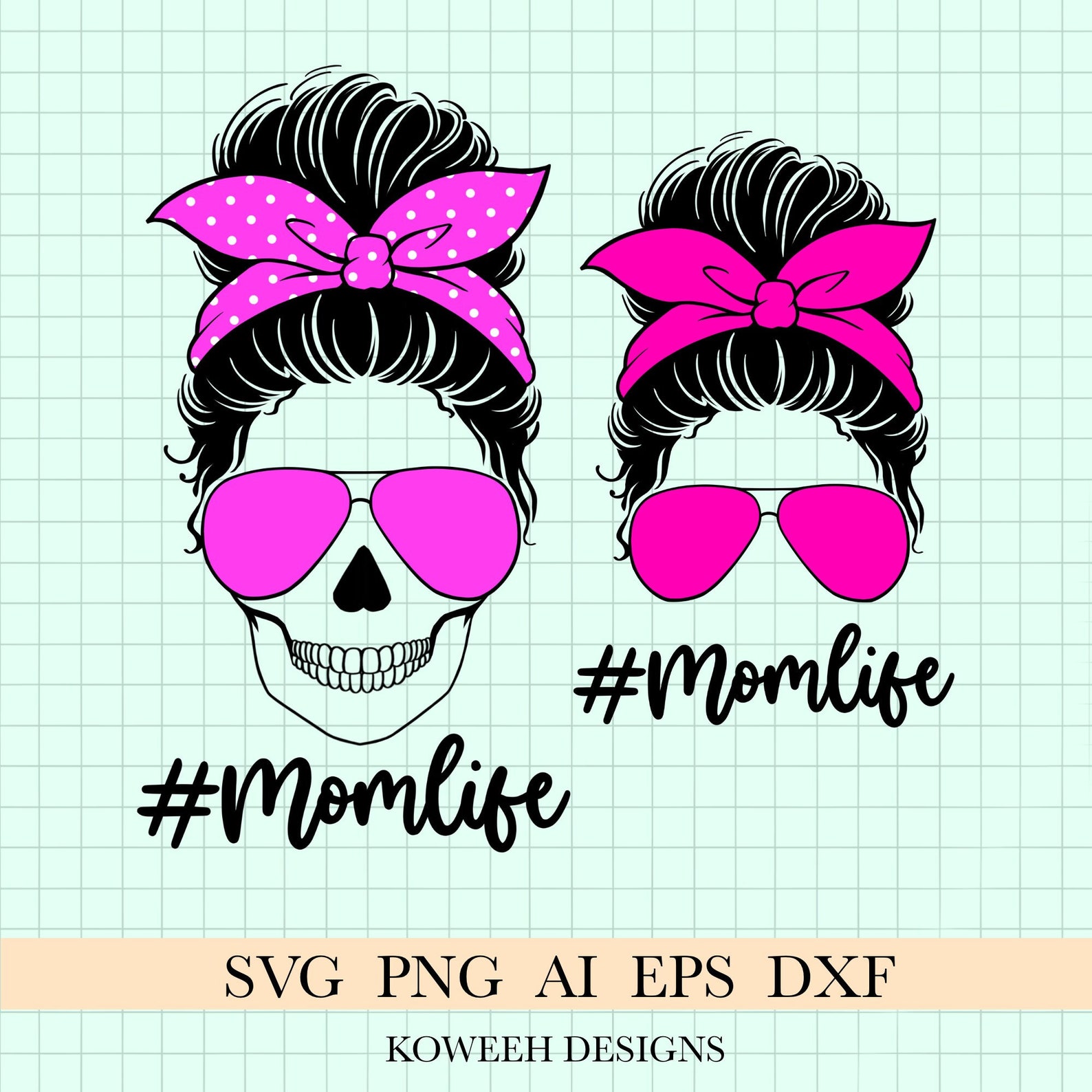 Messy Bun Mom Life Svg Mom Life Svg Bundle Png Bundle - Etsy