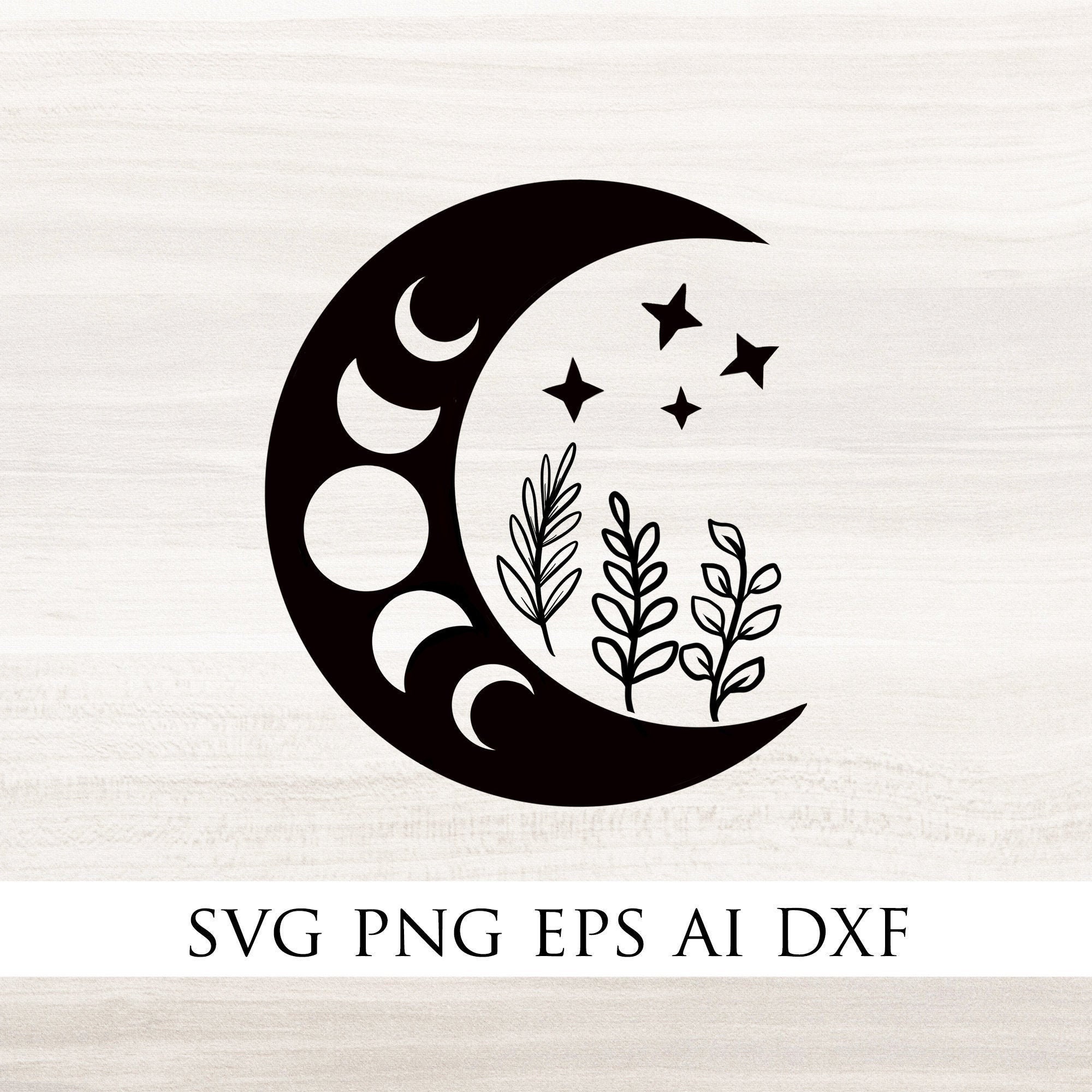 Moon Vector SVG Icon (11) - SVG Repo